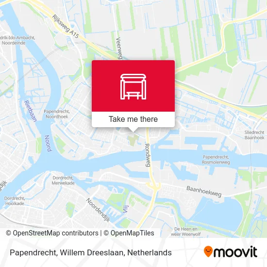 Papendrecht, Willem Dreeslaan map