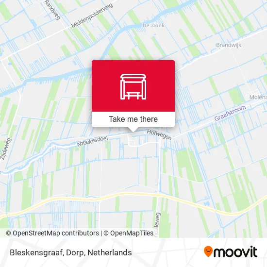 Bleskensgraaf, Dorp map