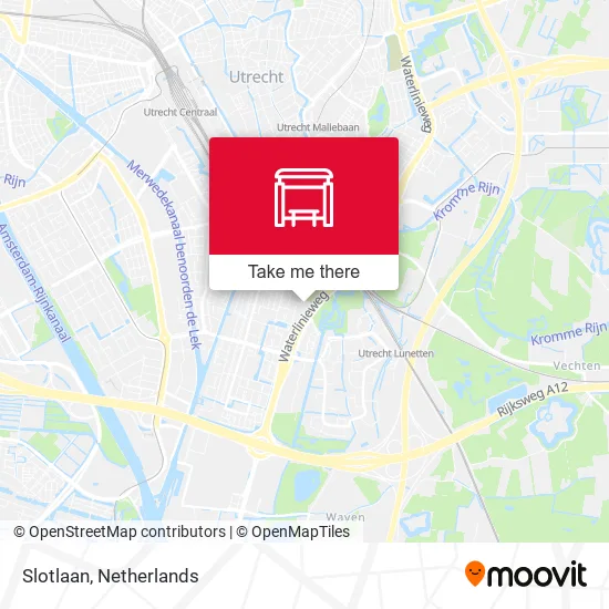 Slotlaan map