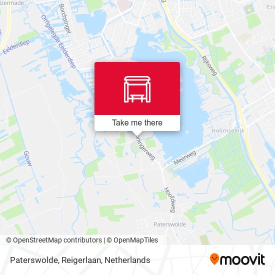 Paterswolde, Reigerlaan map