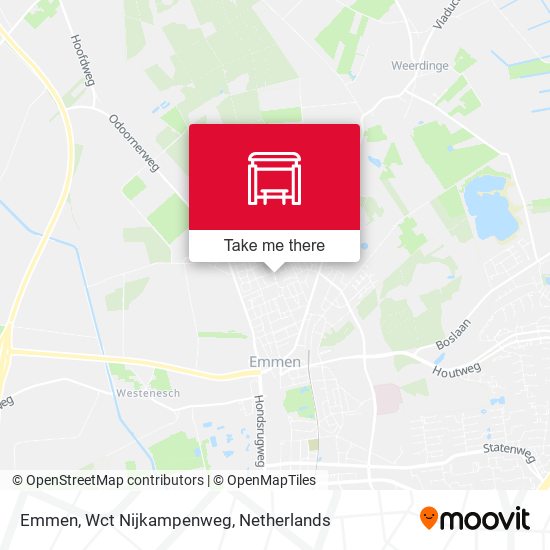 Emmen, Wct Nijkampenweg map