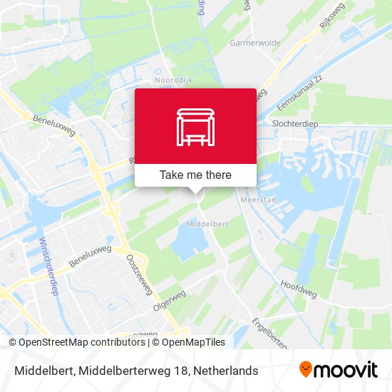 Middelbert, Middelberterweg 18 map