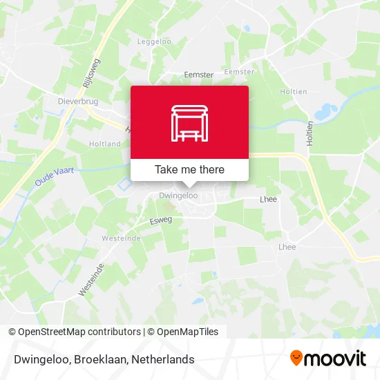 Dwingeloo, Broeklaan map