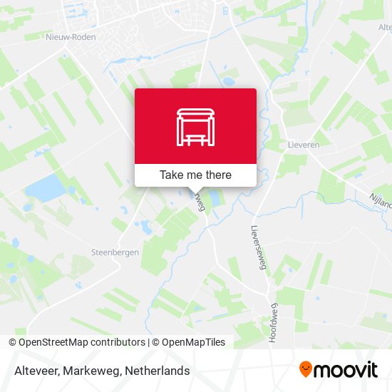 Alteveer, Markeweg Karte