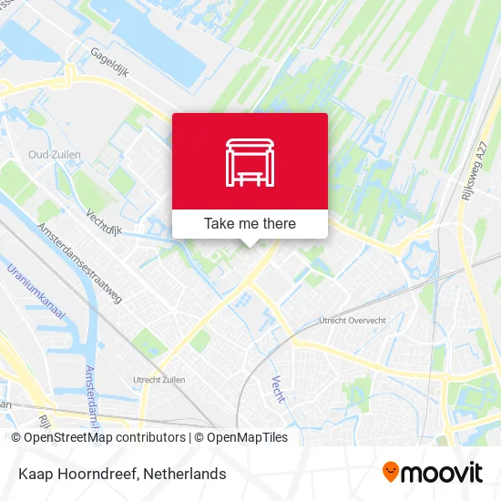 Kaap Hoorndreef map