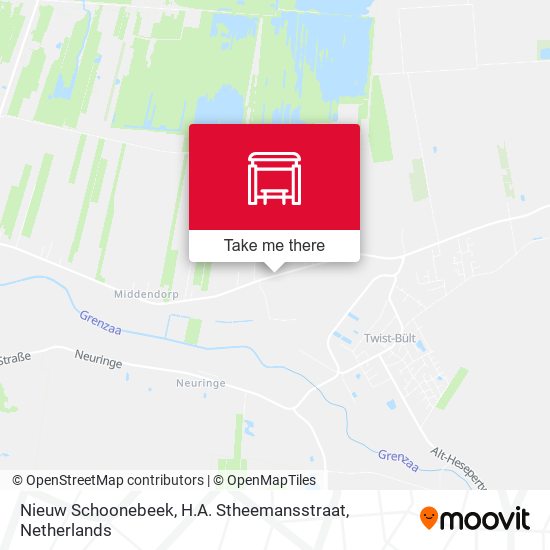 Nieuw Schoonebeek, H.A. Stheemansstraat map
