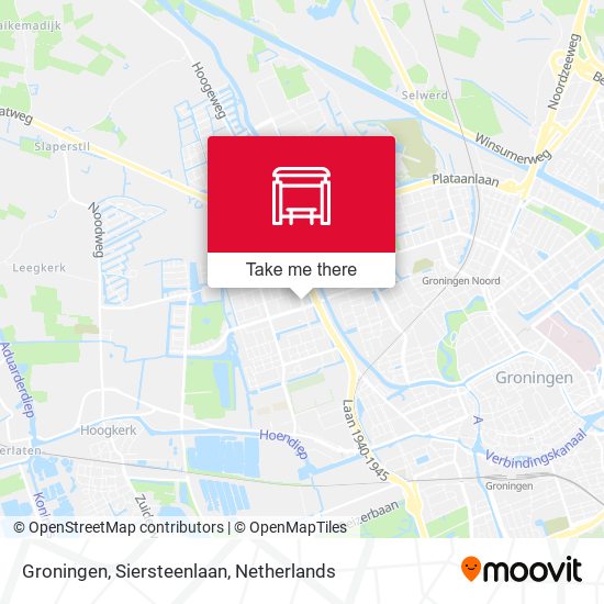 Groningen, Siersteenlaan map