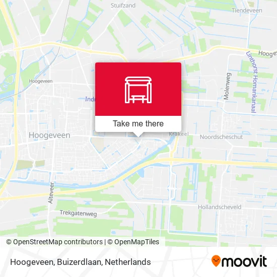 Hoogeveen, Buizerdlaan map