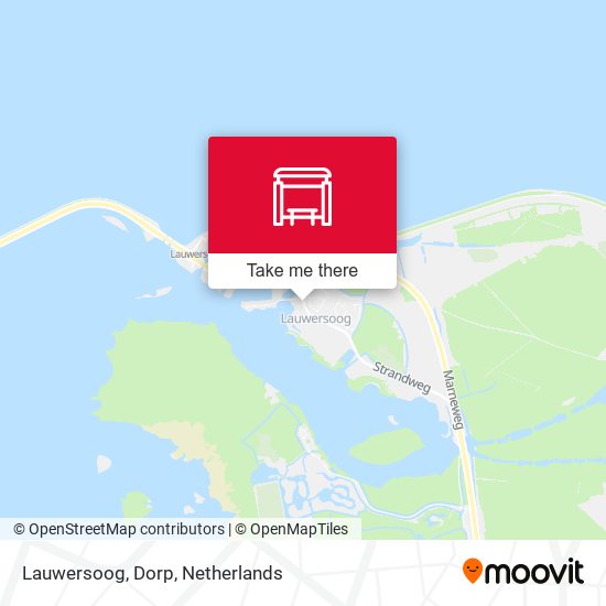 Lauwersoog, Dorp map