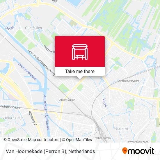 Van Hoornekade (Perron B) map
