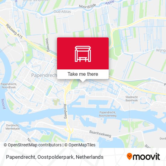 Papendrecht, Oostpolderpark map