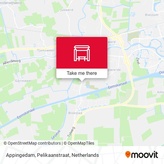 Appingedam, Pelikaanstraat map