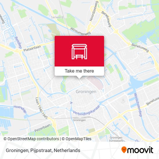 Groningen, Pijpstraat map