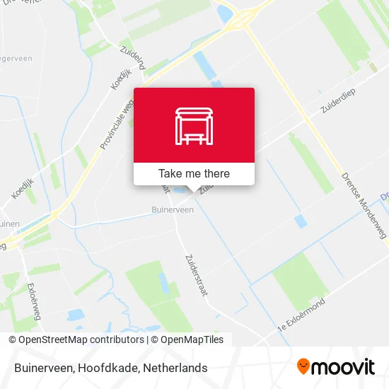 Buinerveen, Hoofdkade map