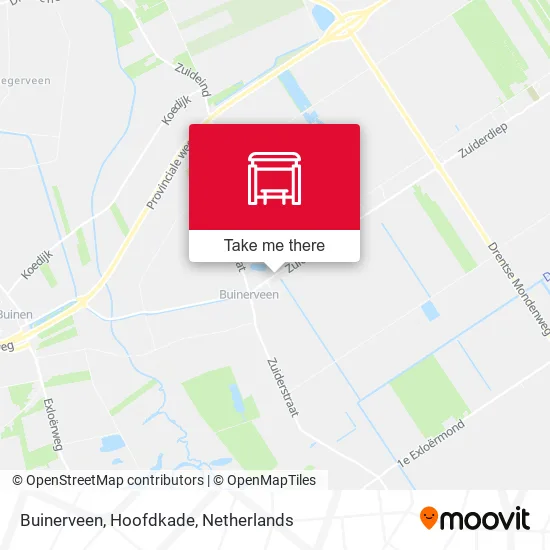 Buinerveen, Hoofdkade map