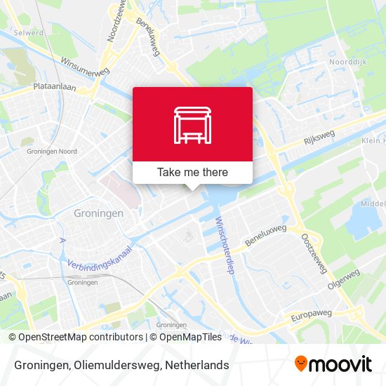 Groningen, Oliemuldersweg map