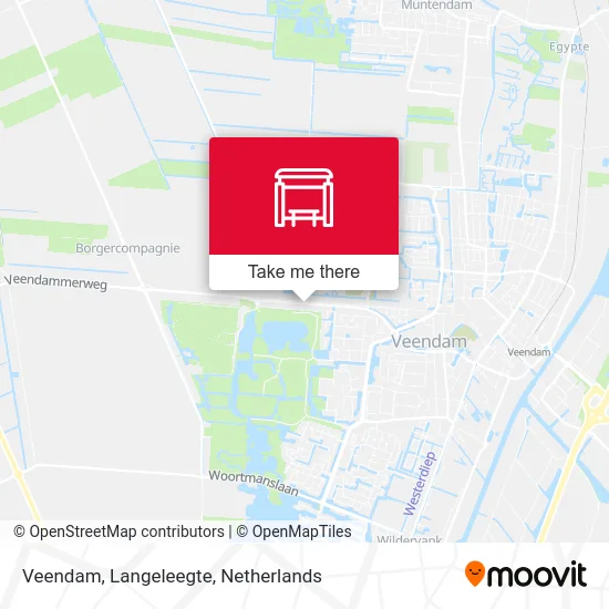 Veendam, Langeleegte map