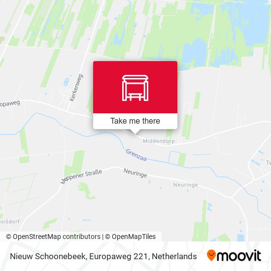 Nieuw Schoonebeek, Europaweg 221 map