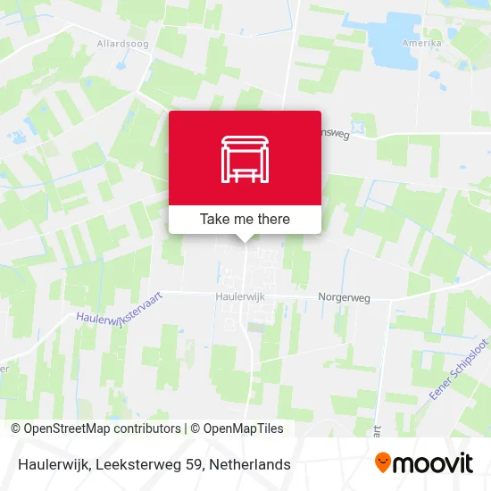 Haulerwijk, Leeksterweg 59 map
