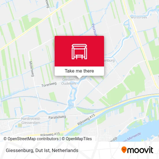 Giessenburg, Dut Ist map