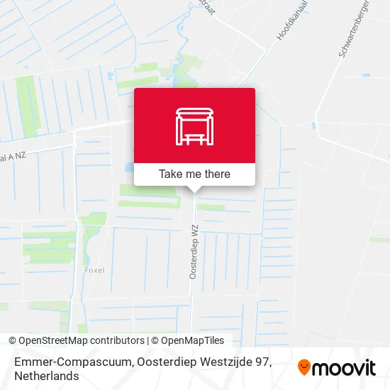 Emmer-Compascuum, Oosterdiep Westzijde 97 Karte