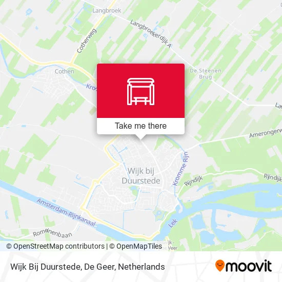 Wijk Bij Duurstede, De Geer map