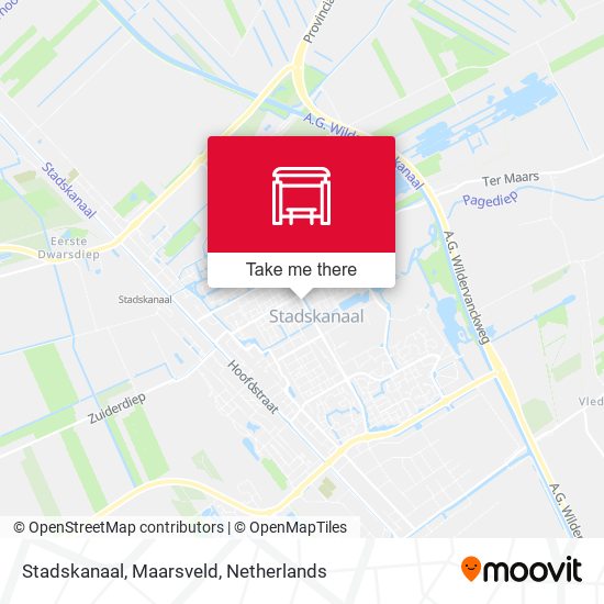 Stadskanaal, Maarsveld map