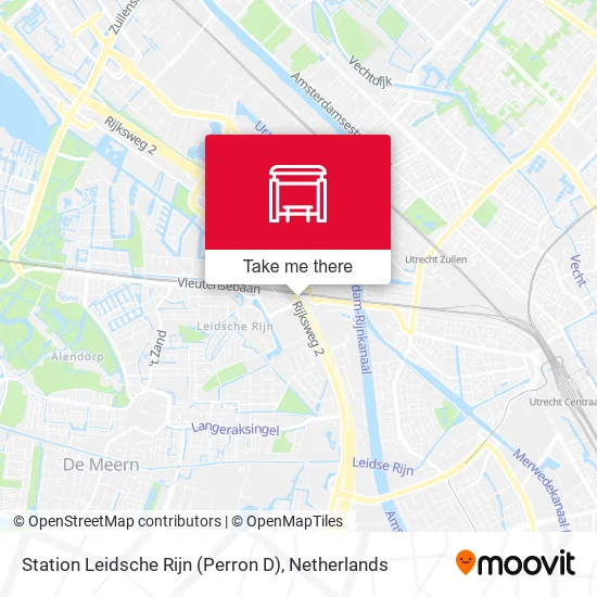 Station Leidsche Rijn (Perron D) map