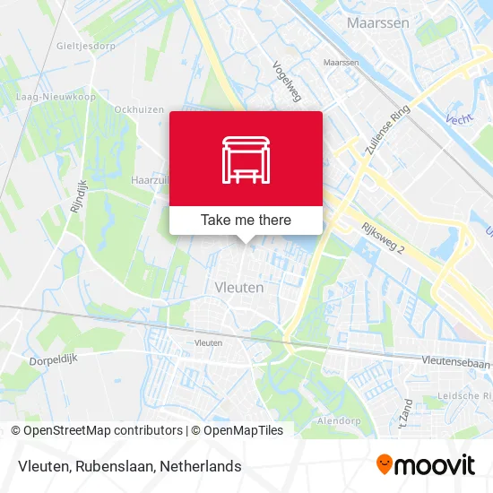 Vleuten, Rubenslaan map