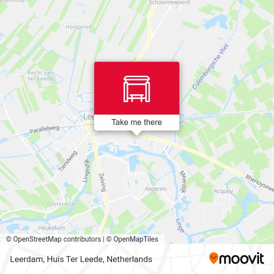 Leerdam, Huis Ter Leede map