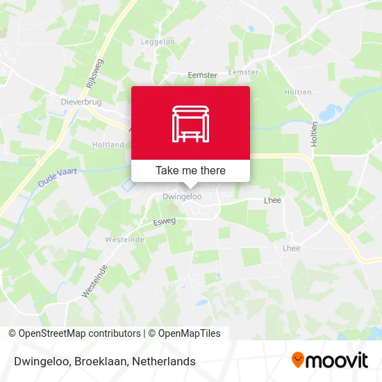 Dwingeloo, Broeklaan map