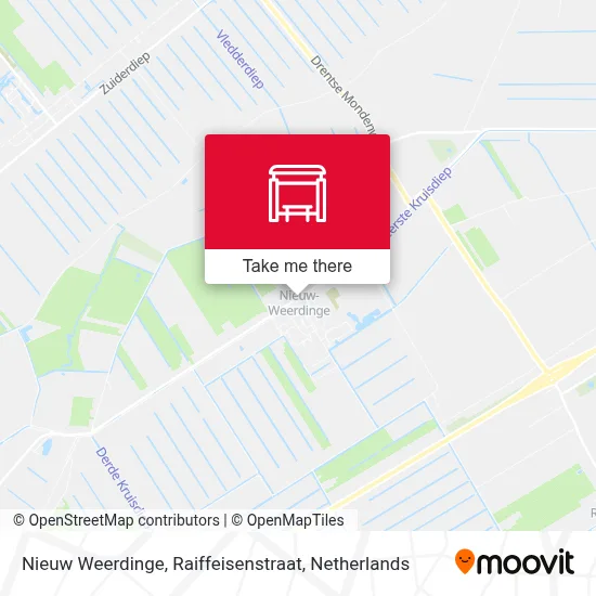 Nieuw Weerdinge, Raiffeisenstraat map