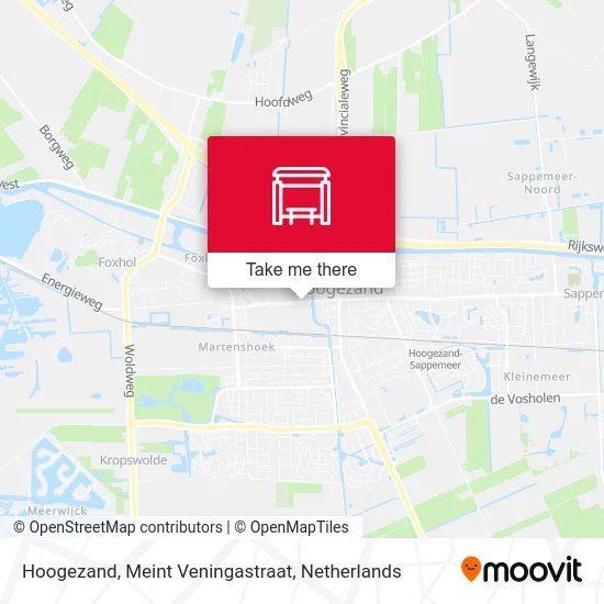 Hoogezand, Meint Veningastraat map