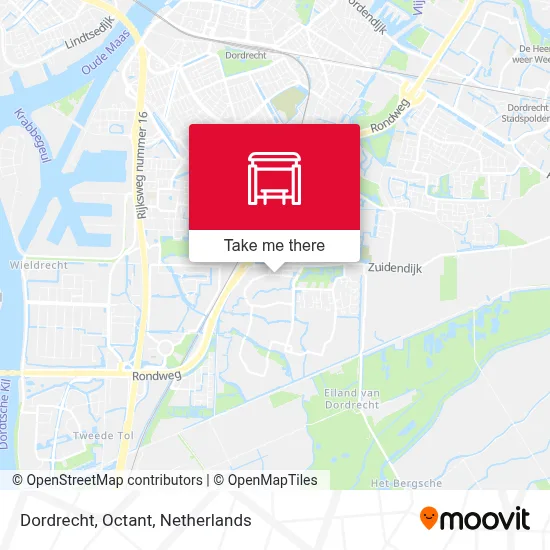 Dordrecht, Octant Karte