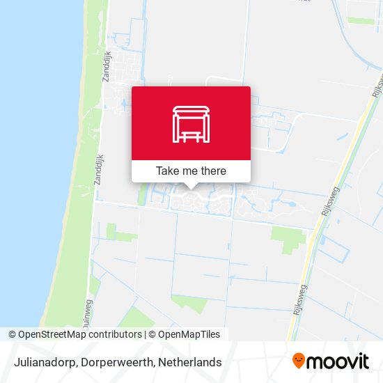 Julianadorp, Dorperweerth map