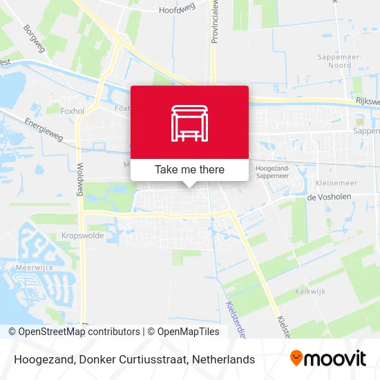 Hoogezand, Donker Curtiusstraat map