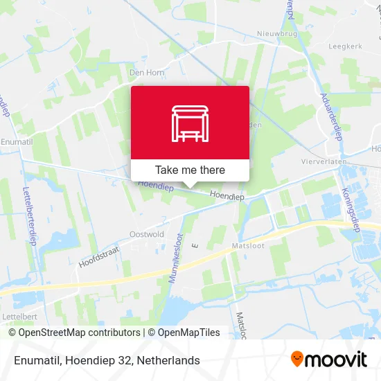 Enumatil, Hoendiep 32 map