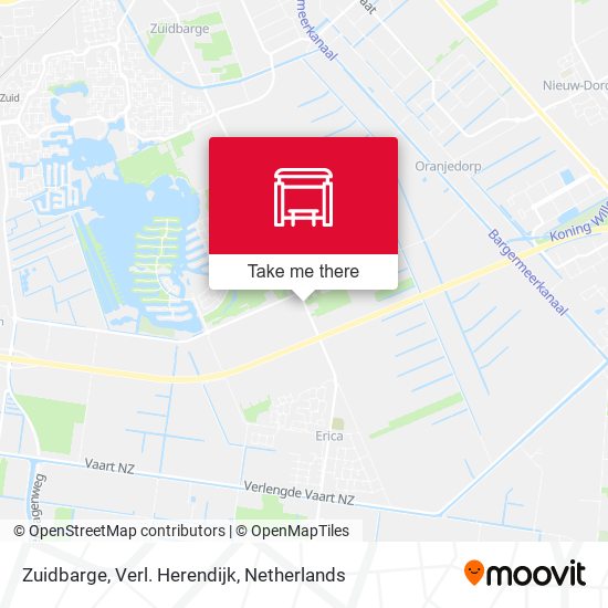 Zuidbarge, Verl. Herendijk map