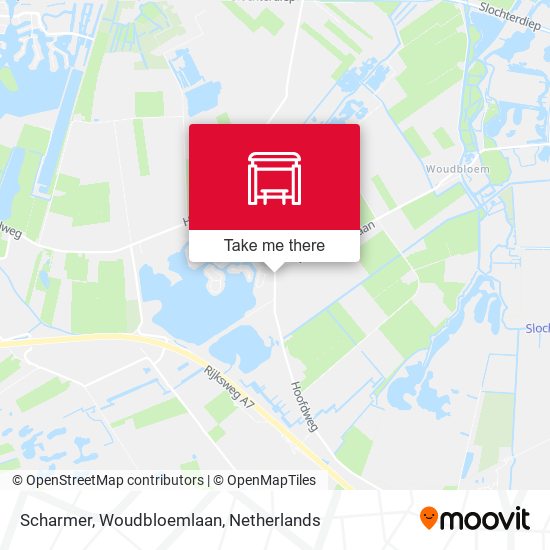 Scharmer, Woudbloemlaan map