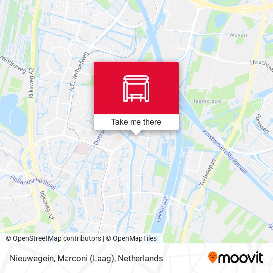 Nieuwegein, Marconi (Laag) map