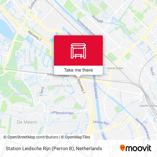 Station Leidsche Rijn (Perron B) map
