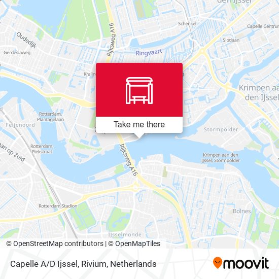 Capelle A/D Ijssel, Rivium map