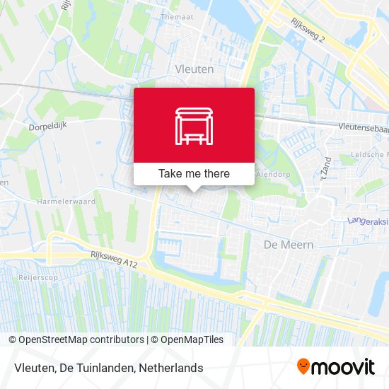 Vleuten, De Tuinlanden map