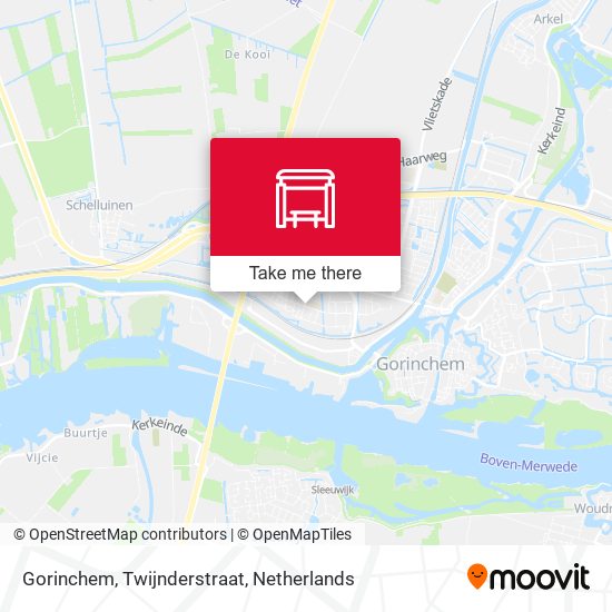 Gorinchem, Twijnderstraat map