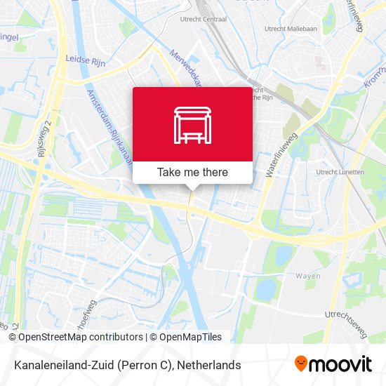 Kanaleneiland-Zuid (Perron C) map