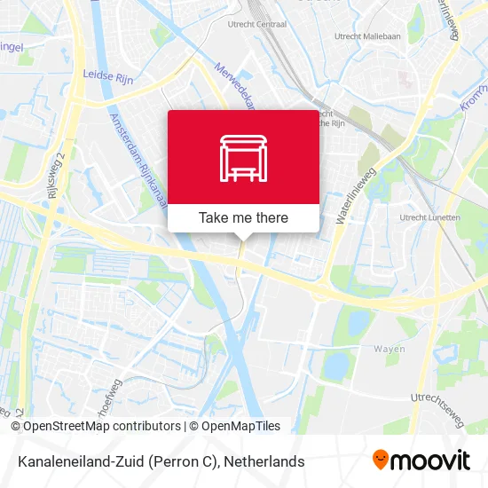 Kanaleneiland-Zuid (Perron C) map
