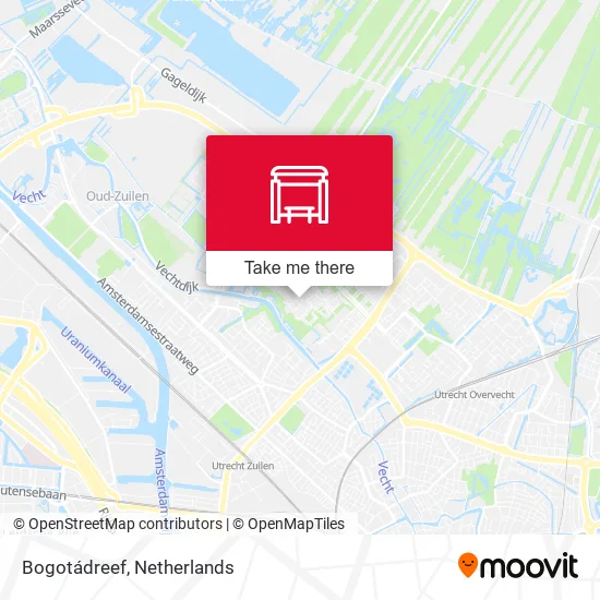 Bogotádreef map