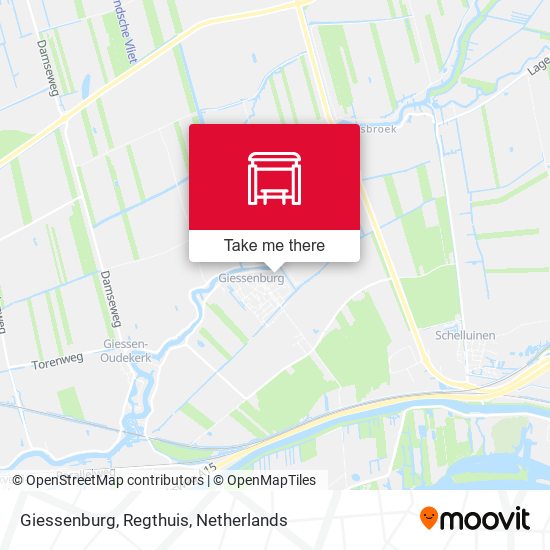 Giessenburg, Regthuis map