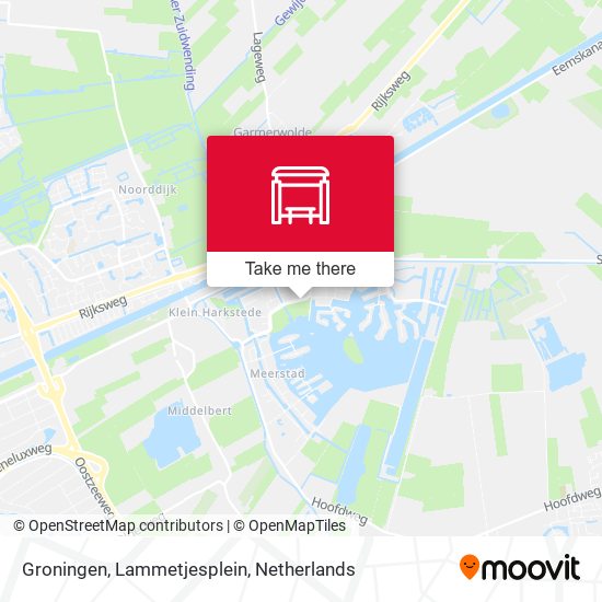 Groningen, Lammetjesplein map