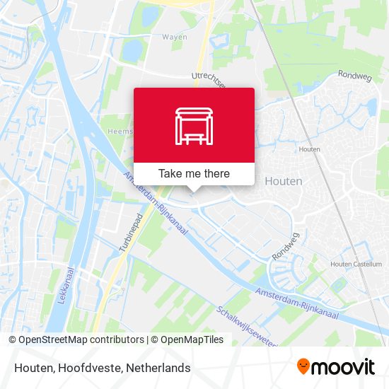 Houten, Hoofdveste map